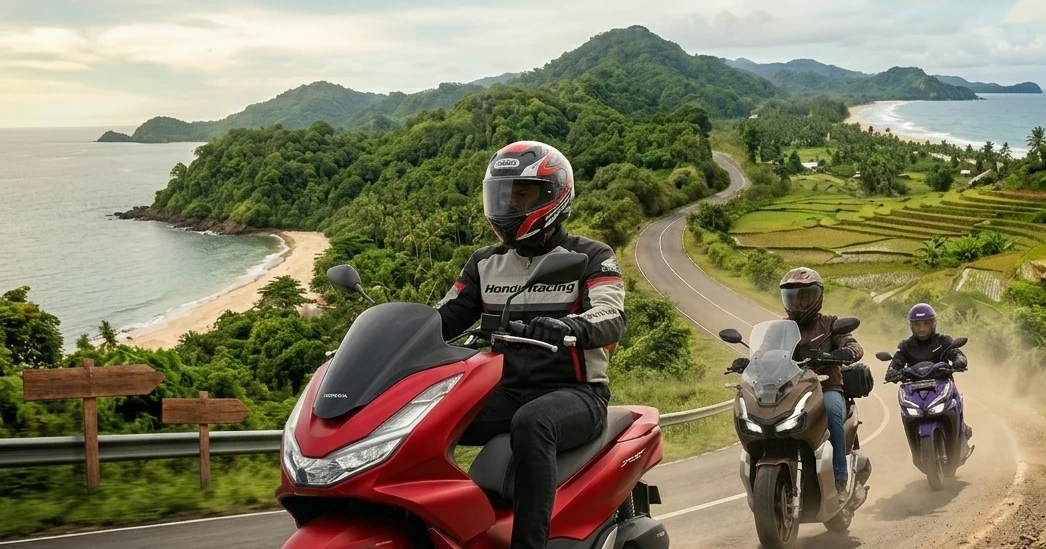 Rekomendasi Motor yang Cocok untuk Touring di Lampung